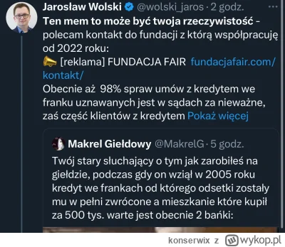 konserwix - janusze marketingu ( ͡° ͜ʖ ͡°) #wolski