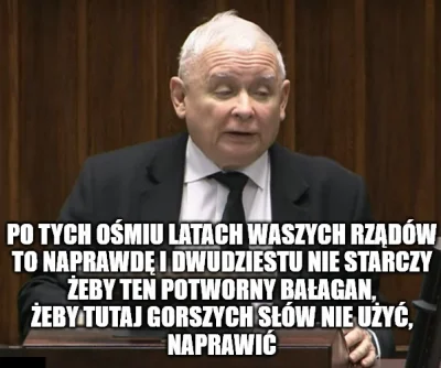 Niedowiarek - Kaczyński ostro o PiSie

#sejm #polityka #bekazpisu