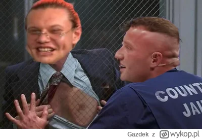 Gazdek - Tymczasem na widzeniu w toruńskim areszcie.... 

#famemma