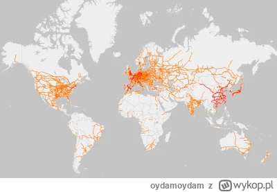oydamoydam - Mapa linii kolejowych z całego świata 

Szczegółowa mapa: https://www.op...