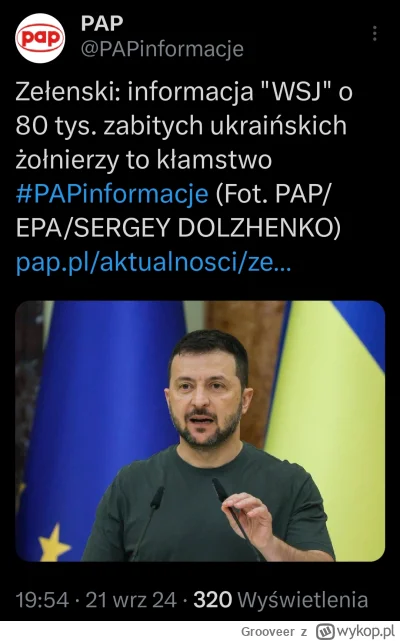 Grooveer - To jaka jest prawda panie Zełenski?
#wojna #ukraina #rosja #polityka