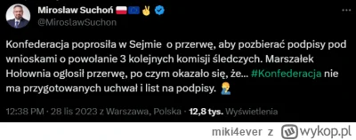 miki4ever - #bekazkonfederacji #4konserwy #konfederacja #sejm #polityka