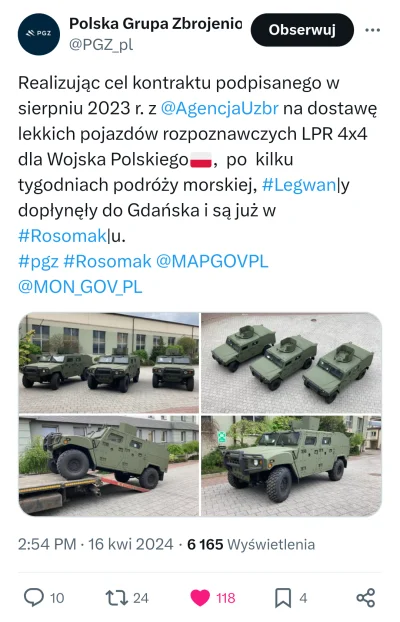 Olek3366 - #wojsko #polska #polityka #wojna 
Niby trzy ale zawsze to coś..
Kozacko wy...