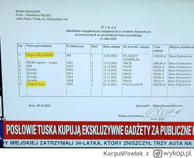 KarguliPawlak - Panie Areczku, dla pana jest ekspres Delonghi, dla zarządu jest Saeco...