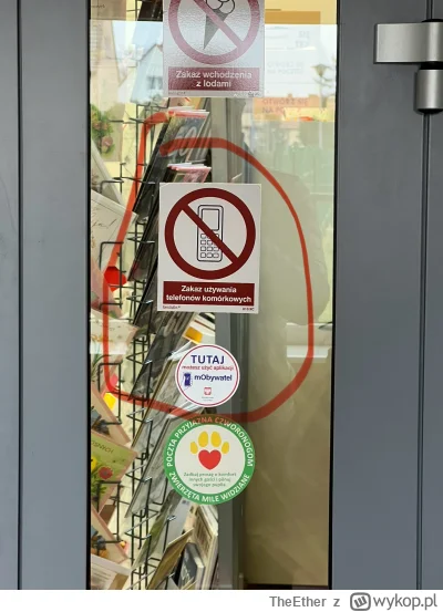 T.....r - Chcialem na poczcie odebrac przesylke mobywatelem, ale jest zakaz telefonow...