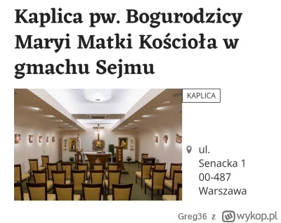 Greg36 - Szczęść Boże, w sejmie nie ma miejsca na obrzędy religijne! Tak nam dopomóż ...