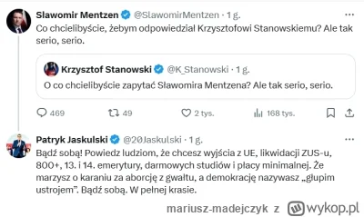 mariusz-madejczyk - Prawda Cię wyzwoli, Sławek. 

#polityka #wybory #konfederacja #be...