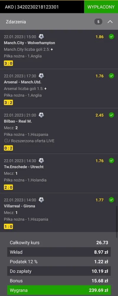 Smerkulec - @Yakooo: u mnie największy fart też z villarrealem ( ͡° ͜ʖ ͡°)