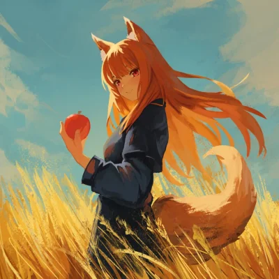 ramenowy_kotek - #randomanimeshit #spiceandwolf #holo #anime