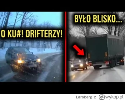 Larsberg - Ledwno sypnęło śniegiem i od razu jak co roku na naszej drogi wyjechali on...