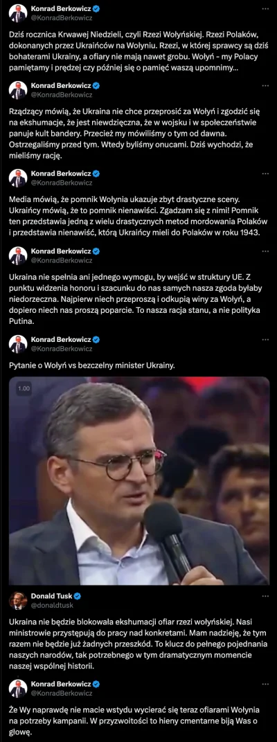CrazyZdzich - Kilka wpisów Berkowicza z ostatnich tygodni i ostatni z wczoraj, po dek...