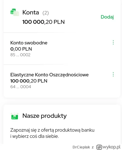 DrCieplak - Wpłaciłem trochę drobnych na konto VeloBank. 6.5 procent na 3 miesiące na...