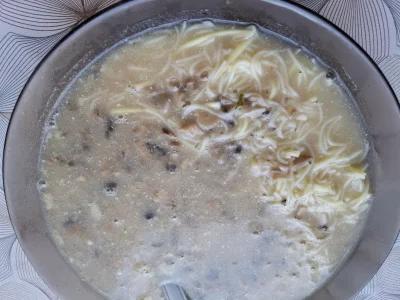 pieselek7q7q717 - Moja pierwsza ugotowana zupa pieczarkowa ja #!$%@? xD

#gotujzwykop...