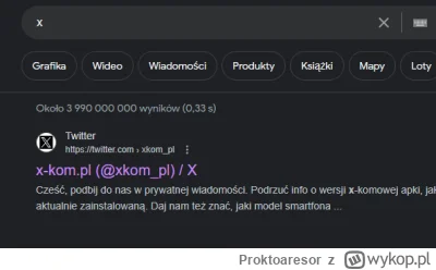 Proktoaresor - > Bądź x-kom
 miej profil na X.com
 ???
 profit 
#heheszki #xkom #humo...