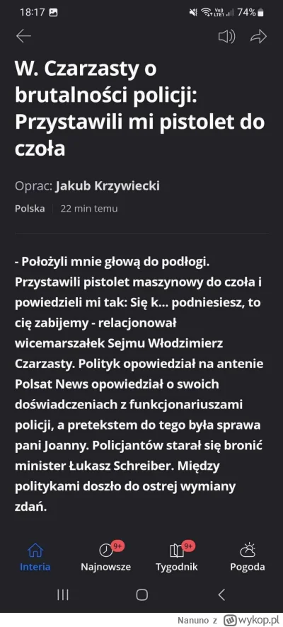 Nanuno - Tak było, nie zmyślam XD
I pomyśleć, że są ludzie, którzy traktują poważnie ...