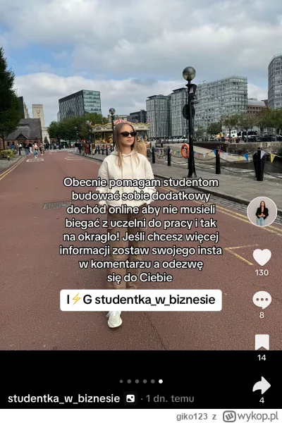 giko123 - #frajerzyzmlm teraz już studentka w biznesie ( ͡° ͜ʖ ͡°)