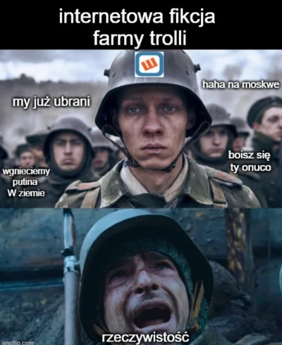 JanDzbanPL - Wykopki chcą walczyć z Rosją ale akurat rękoma pozostałych Polaków bo on...