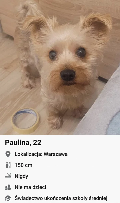 tomwick55 - Nie ma to jak na portalu randkowym nie wstawić swojego żadnego zdjęcia, t...