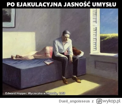 Dueil_angoisseus - #heheszki #humorobrazkowy #obraz #malarstwo #art #sztuka