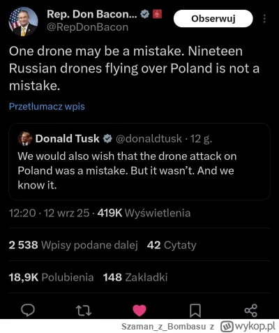 SzamanzBombasu - Republikański Pan Boczek z USA z rigczem

#polityka