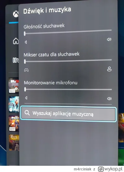 m4rciniak - @pejdzejro jak klikniesz guzior Xbox i klikniesz głośnik na dole to masz ...