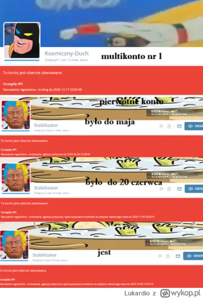 Lukardio - multi naszego znanego trolla wrecie spadło na rok

szykuje się kolejne mul...