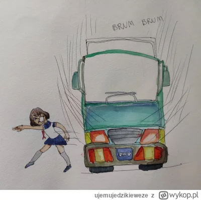 ujemujedzikieweze - #inktober
Dodge: diewczynka z anime odrzuca swoje przeznaczenie b...