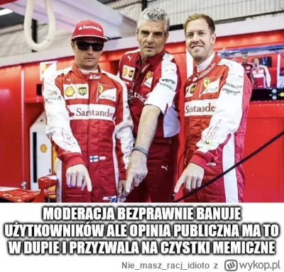 Niemaszracj_idioto - #f1 #moderacjacontent