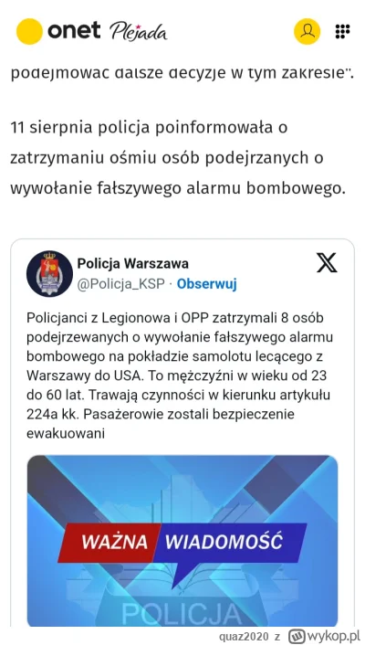 quaz2020 - Uuu trudne się wybrało.
Myślicie, że aresztowano 8 czy tylko Boxdela? Pewn...