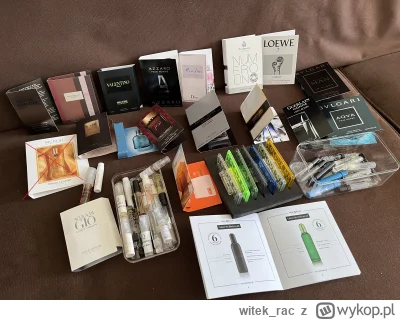 witek_rac - Sprzedam próbki w całości - 200zł. Nisza i mainstream. ok 50 sztuk. W kar...