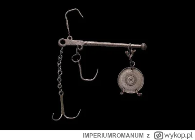IMPERIUMROMANUM - Rzymska waga

Rzymska waga, wykonana z brązu. Datowana na I-II wiek...