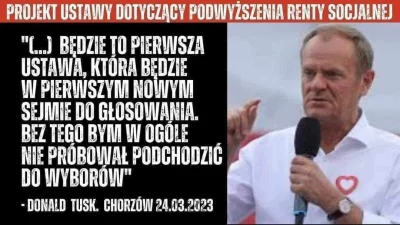 dziobnij2 - @Rencistazprzypadku: Tusk to zakłamany gnój. Podwyżkę obiecał dwa razy, r...