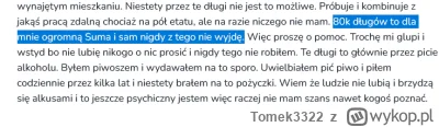 Tomek3322 - Ja nie wierzę. Chłop wydał 80k PLN na piwo. 
https://zrzutka.pl/35ts85?fb...