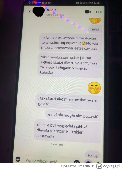 Operator_imadla - #przegiolemco hejka!