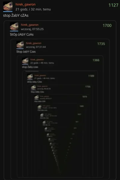 hirek_gawron - StoP ŻaBY CZaS