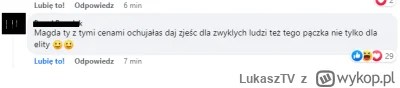 LukaszTV - Tymczasem komentarze pod postem Gessler o pączkach xd
#tlustyczwartek #pac...