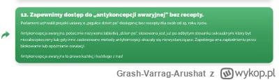 Grash-Varrag-Arushat - Wlazłem na stronę 100 konkretów i np. pigułka dzień po bez rec...