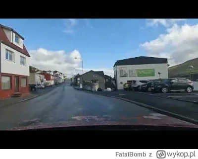 FatalBomb - Film z przejazdu przez #wyspyowcze, z Gásadalur na zachodzie wyspy Vágar,...
