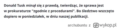 archubuntu - > pisior ukradł ale tradycyjnie, wina Tuska.

@thorgoth: Mógł po prostu ...