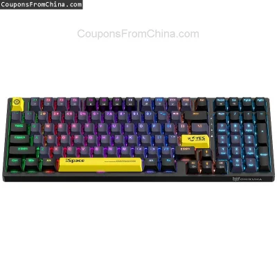 n____S - ❗ ONIKUMA G38 98 Keys Mechanical Gaming Keyboard
〽️ Cena: 29.99 USD (dotąd n...