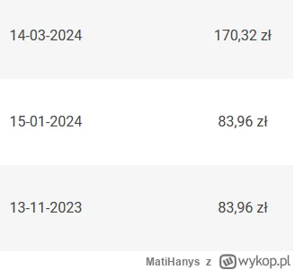 MatiHanys - skąd taka różnica? w styczniu kończą się jakieś ulgi? zużycie takie same ...