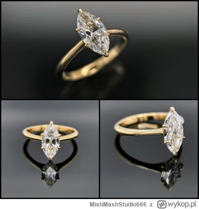 MishMashStudio666 - Dzień dobry Mirabelki i Mireczki!
Dziś pierścionek nietypowy ze w...