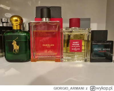 GIORGIO_ARMANI - #perfumy
 Ralph Lauren Polo 83/118 -170zl
Lalique Encre Noir Sport 9...