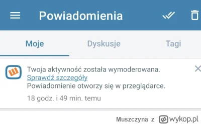 Muszczyna - Straszne gowno ten wykop bo skasowali moj komentarz a nawet nie wiem ktor...