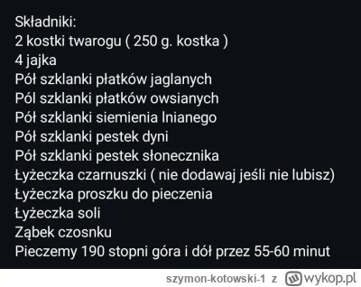 szymon-kotowski-1 - @jusstt zrób to z linki poniżej. Sycący, świeży kilka dni. Bardzo...