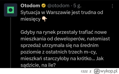 rzzz - Otodom, twierdzi że sytuacja jest już tak trudna, że zaraz deweloperzy się obr...