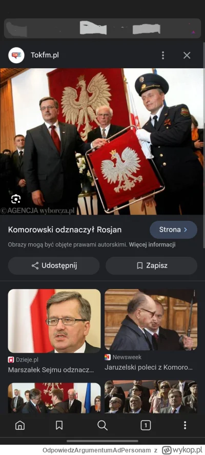 OdpowiedzArgumentumAdPersonam - @Wwolt