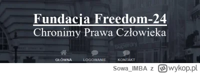 Sowa_IMBA - "chronimy prawa czlowieka"

Szkoda ze sie k*rwa nie pochyla nad obrona pr...