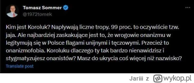 Jariii - W Polsce szaleje pandemia onucyzmu, znaczy onanizmu. Tylko konserwatywne war...