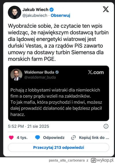 pastaallacarbonara - PiS dalej pcha retoryke niemiec nasz wrog, no ale oni to mogli z...